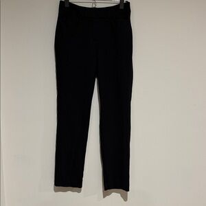 Ann Taylor Women's Black Straight Leg Ponte Pants